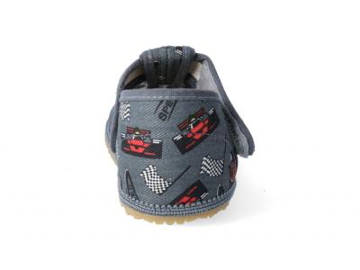 BEDA barefoot bačkůrky šedá formule 060010/W/02 Užší typ