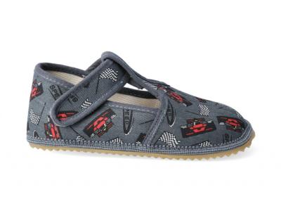 BEDA barefoot bačkůrky šedá formule 060010/W/02 Užší typ