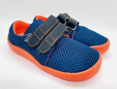 BEDA tenisky BF 0001/ST/W Blue mandarine