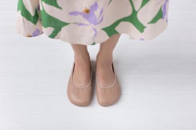 Barefoot Balerínky Shapen Tulip III Beige Regular