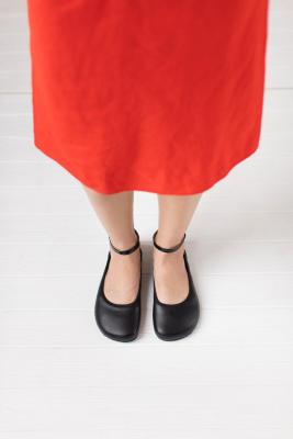 Barefoot Balerínky Shapen Tulip III Black Regular