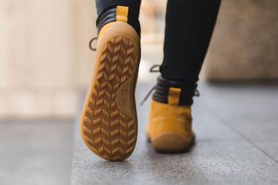 Barefoot boty Be Lenka Nevada - Mustard