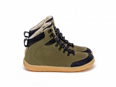 Barefoot boty Be Lenka Ranger - Army Green