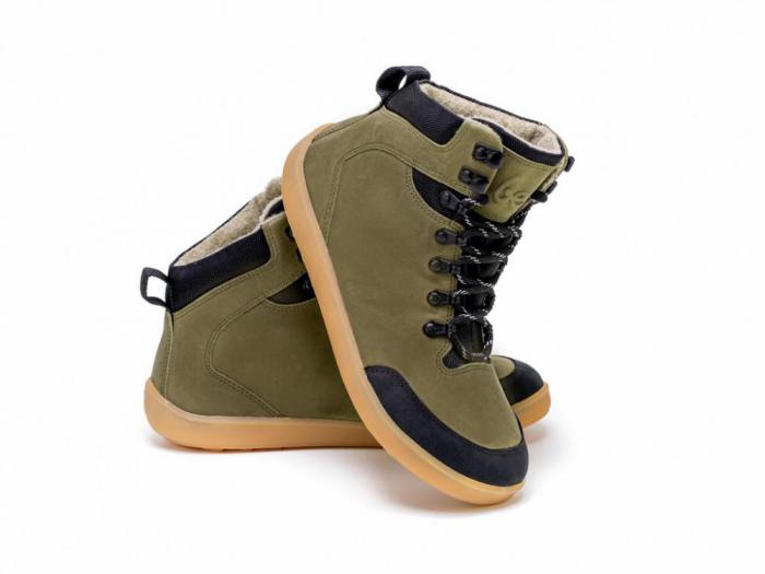 Barefoot boty Be Lenka Ranger - Army Green