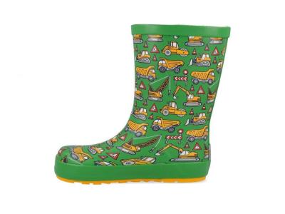Barefoot holinky Koel4Kids Tractor Green