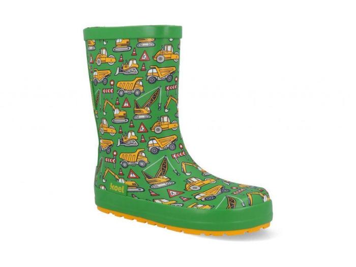 Barefoot holinky Koel4Kids Tractor Green náhled
