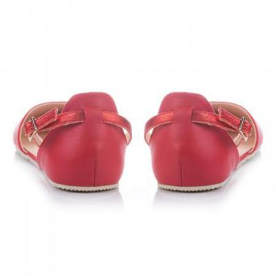 Barefoot Balerínky Shapen POPPY II Cherry Wide