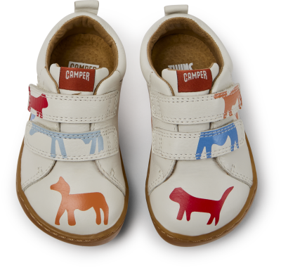 Camper Dětské Celoroční Peu Sella Houston Animals/Path FW Multicolor