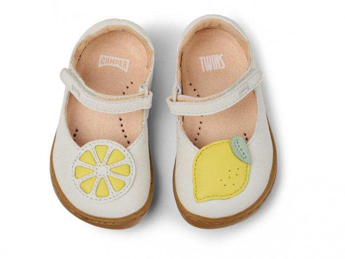 Camper Dětské Twins Balerínky Sella Houston/Path FW White náhled