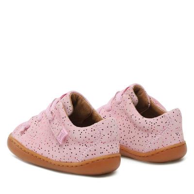 Camper dětské tenisky  Peu Cami Nieve Dalia-Metal Masha - růžové