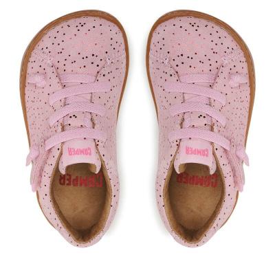 Camper dětské tenisky  Peu Cami Nieve Dalia-Metal Masha - růžové