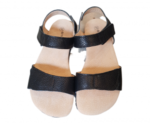 Dámské Barefoot sandály Protetika Belita černá metalická náhled