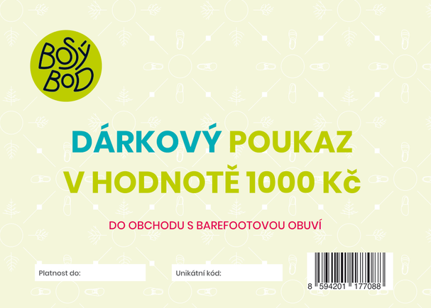 Dárkový poukaz 1000