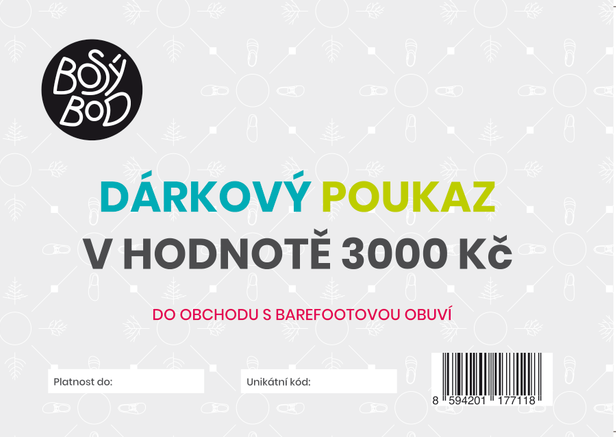 Dárkový poukaz 3000 náhled