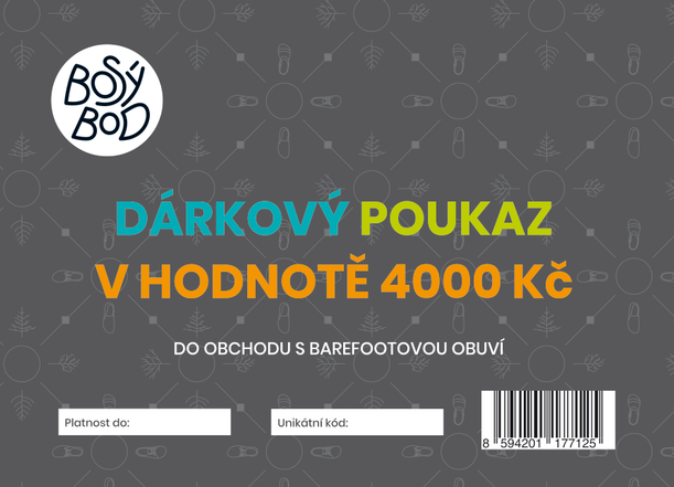 Dárkový poukaz 4000