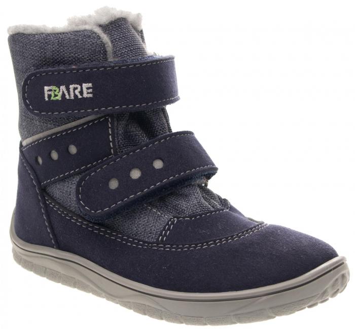 Fare Bare dětské zimní nepromokavé boty modré A5241401-2 náhled
