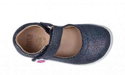 Filii barefoot Elsa velours glitter ocean velcro M