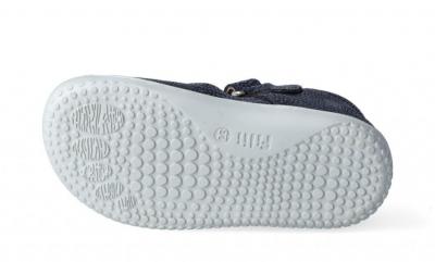 Filii barefoot Elsa velours glitter ocean velcro M