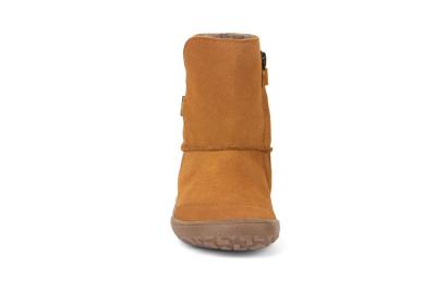 Froddo barefoot kozačky Tex Suede Cognac G3160207-2