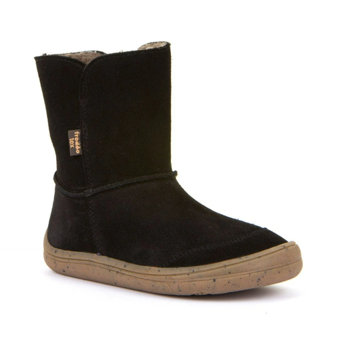 Froddo  barefoot kozačky tex Black G3160170-4