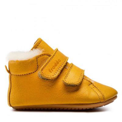 Froddo dětské capáčky zateplené G1130013-16 Dark Yellow