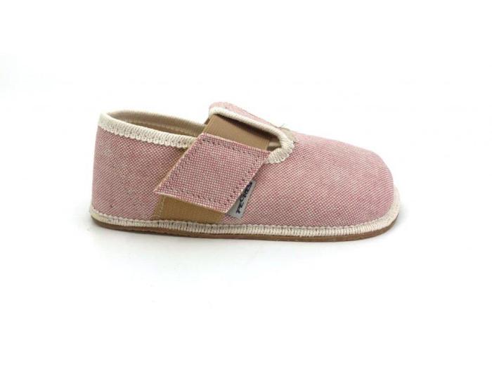 Pegres barefoot bačkůrky BF01U růžové náhled