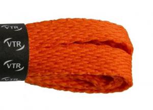 Polyesterové tkaničky ploché oranžové 90cm náhled