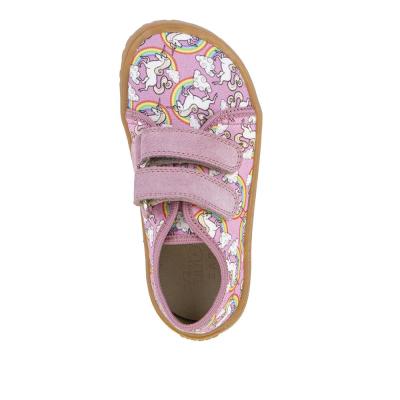 Froddo dětské tenisky plátěné G1700440-12 White/Pink