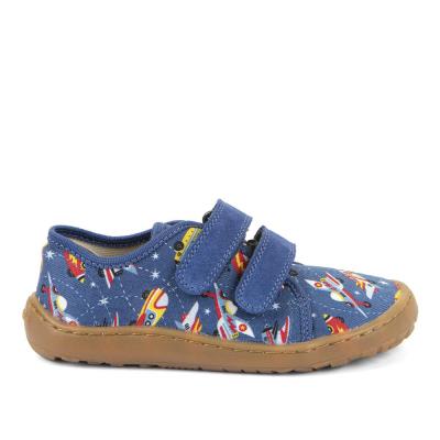 Froddo dětské tenisky plátěné G1700440-5 Blue Electric